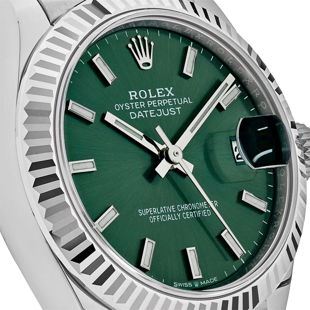 R01ex Datejust 31 278274 ‘Ladies’ Stainless Steel Green Dial (2025)