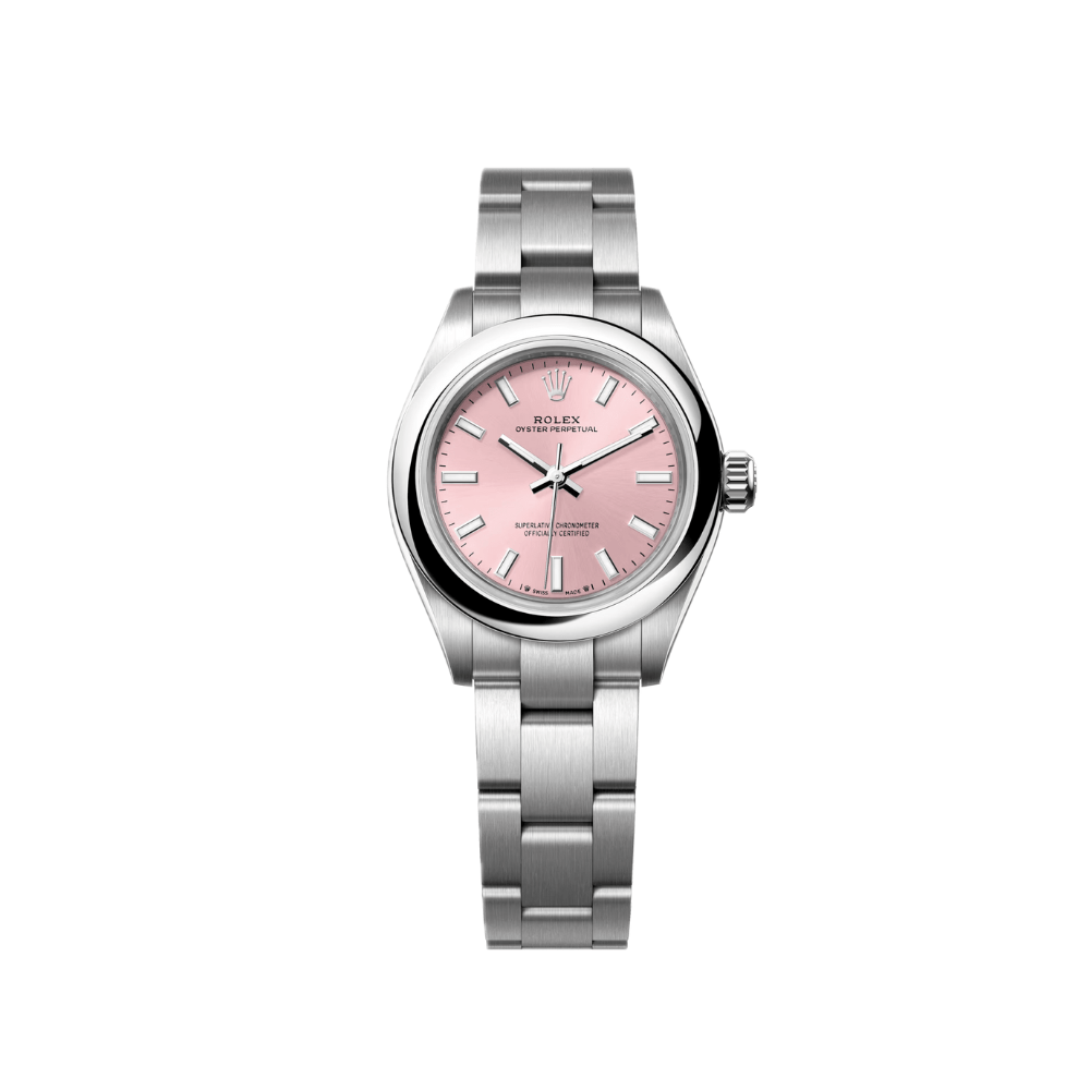 R01ex Oyster Perpetual 28 276200 ‘Ladies’ Stainless Steel Pink Dial (2025)