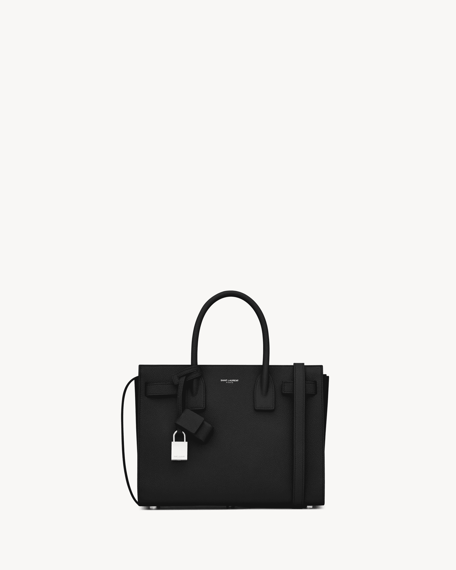 Sa1nt Lau*nt SAC DE JOUR BABY bag in grained leather