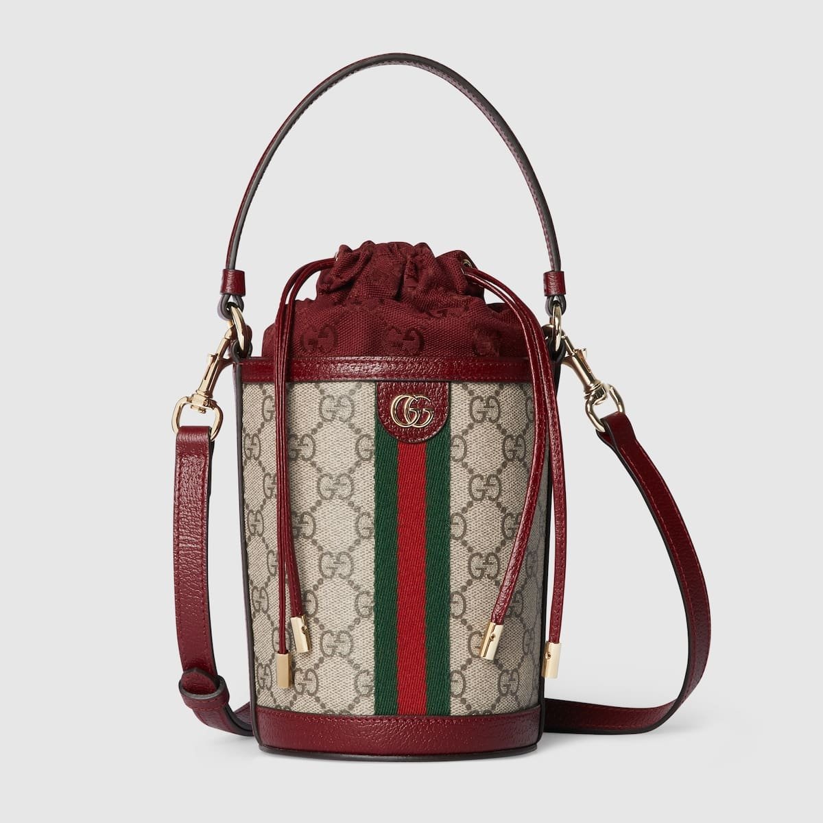 Gvc*1 Ophidia mini bucket bag