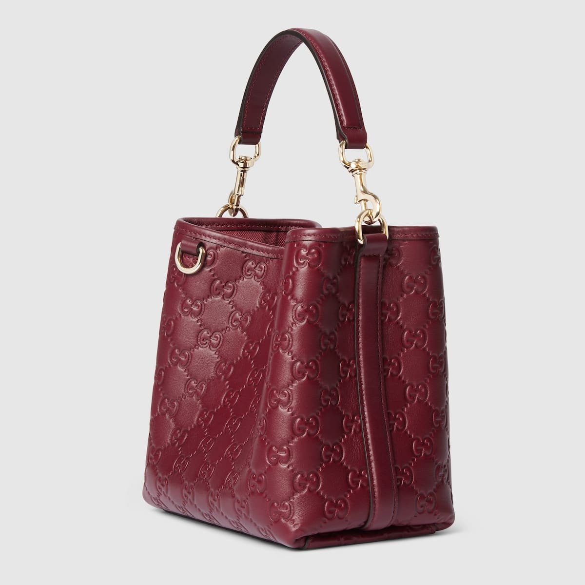 Gvc*1 Emblem small bucket bag