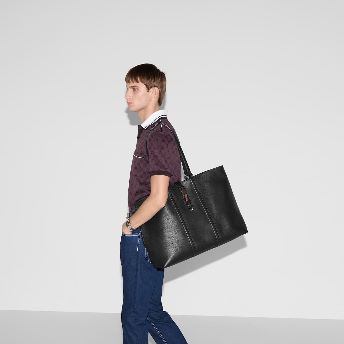 Gvc*1 Maxi tote bag with Web