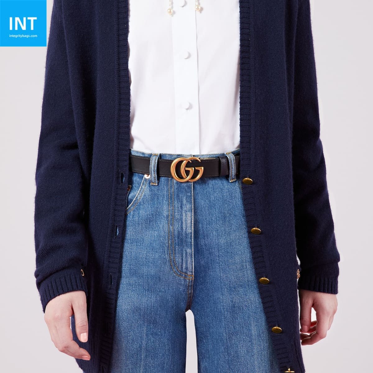 Gvc*1 GG Marmont reversible belt