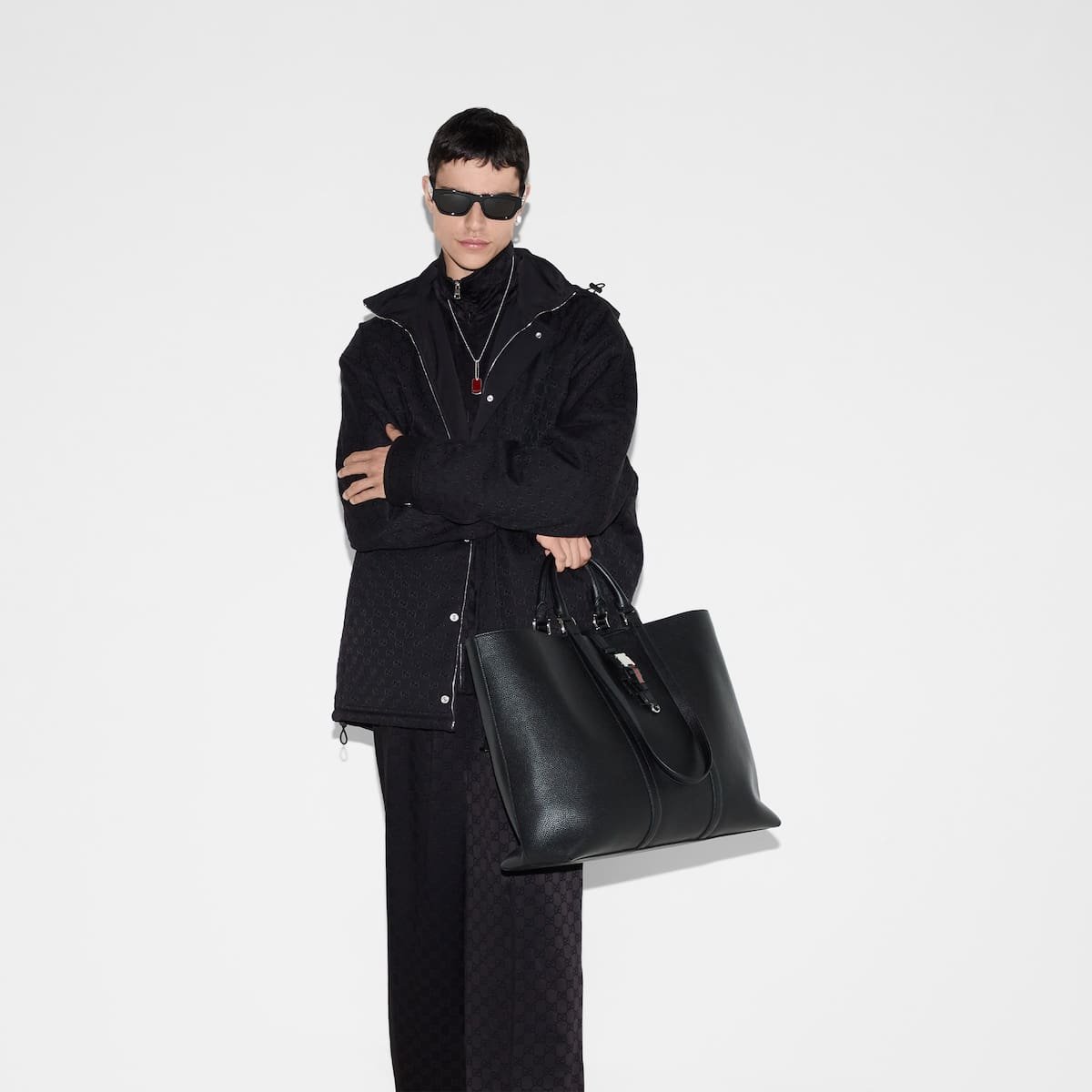 Gvc*1 Maxi tote bag with Web