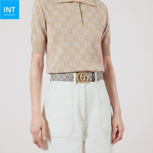 Gvc*1 GG Marmont reversible belt