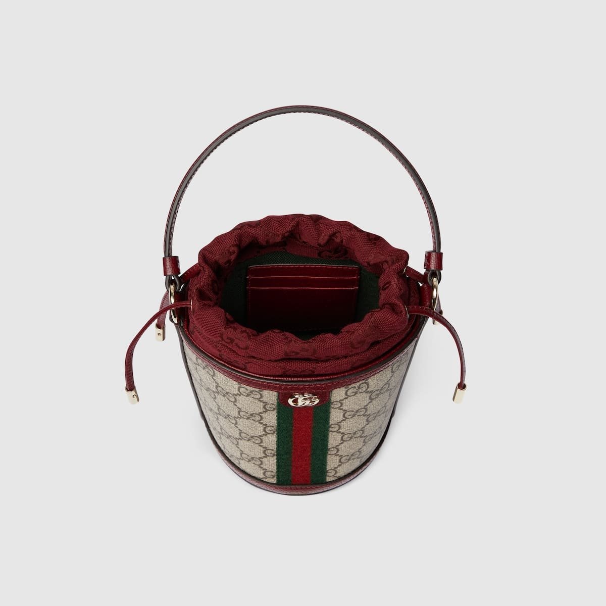 Gvc*1 Ophidia mini bucket bag