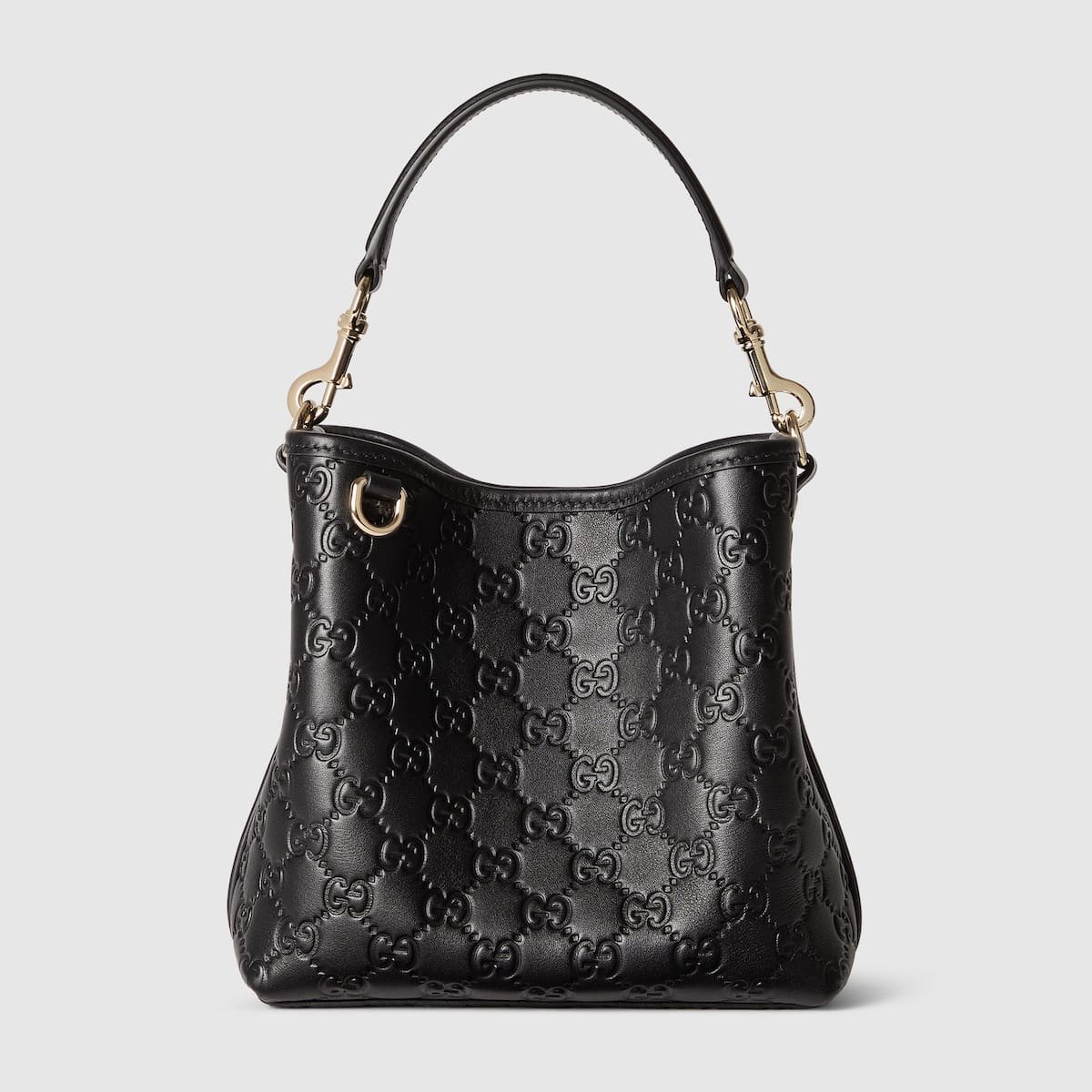 Gvc*1 Emblem small bucket bag