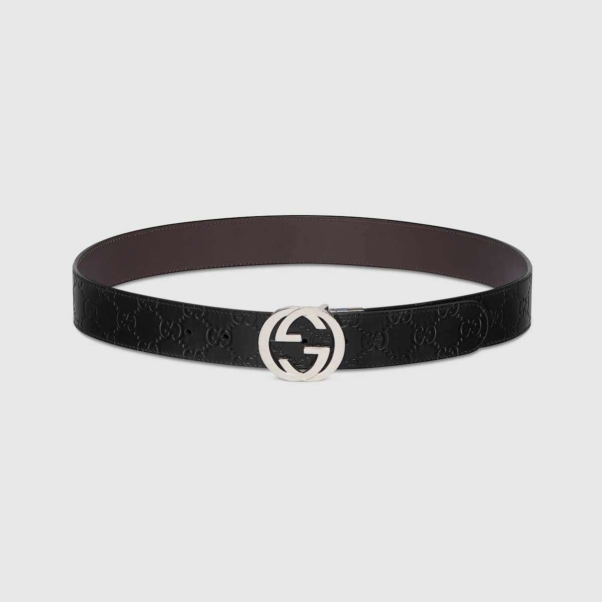 Gvc*1 Reversible belt with Interlocking G buckle