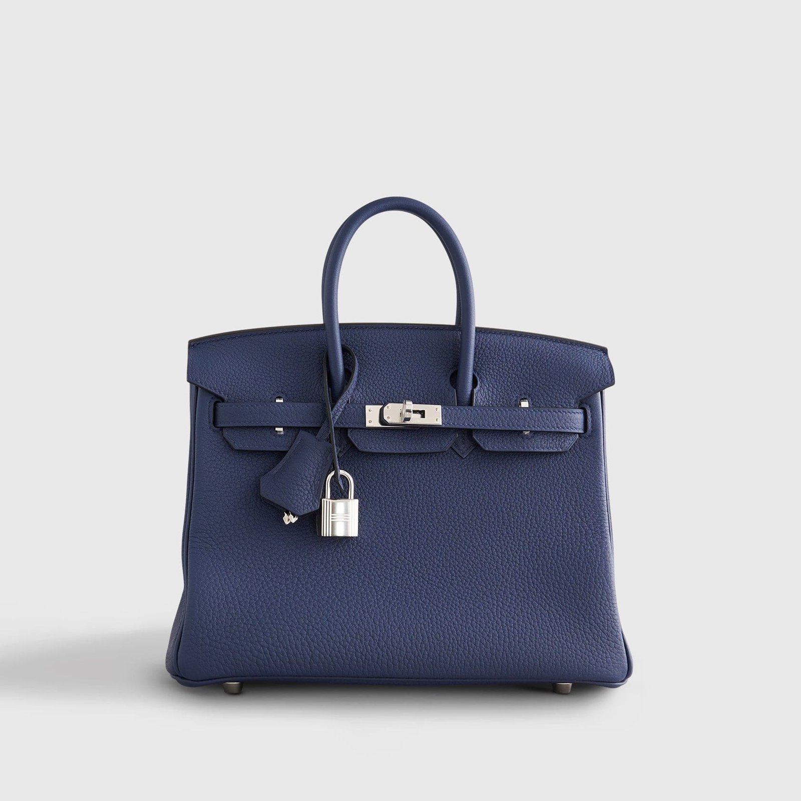 H**me5 Birkin 25 Togo Blue Navy Palladium Hardware