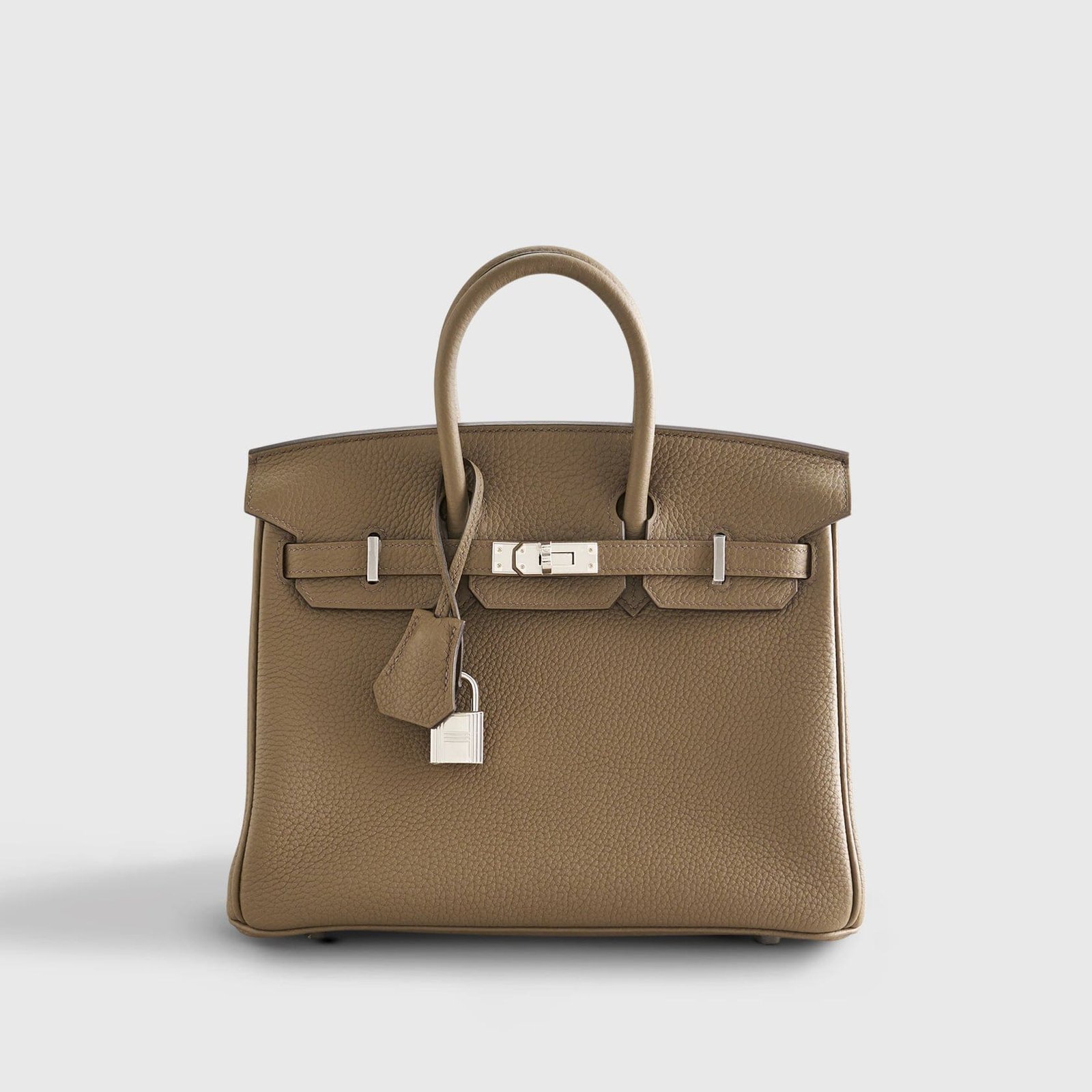 H**me5 Birkin 25 Togo Toundra Palladium Hardware