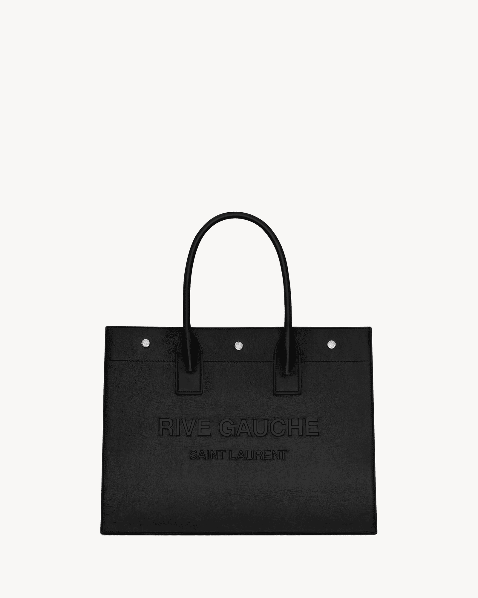 Sa1nt Lau*nt Rive Gauche small tote bag in smooth leather
