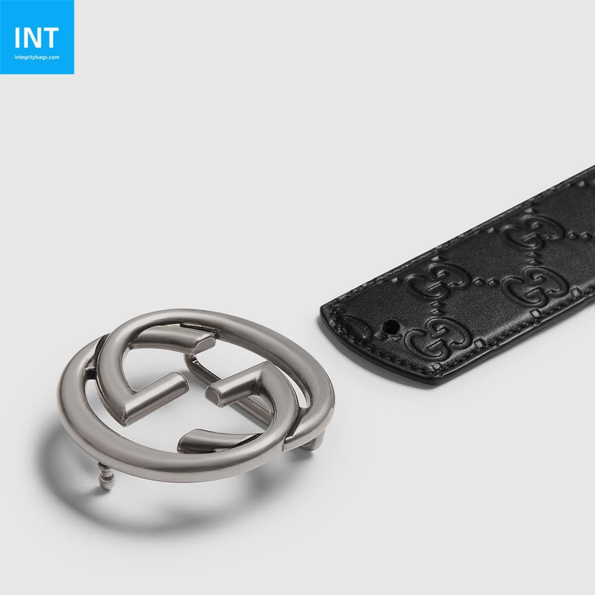 Gvc*1 Reversible belt with Interlocking G buckle