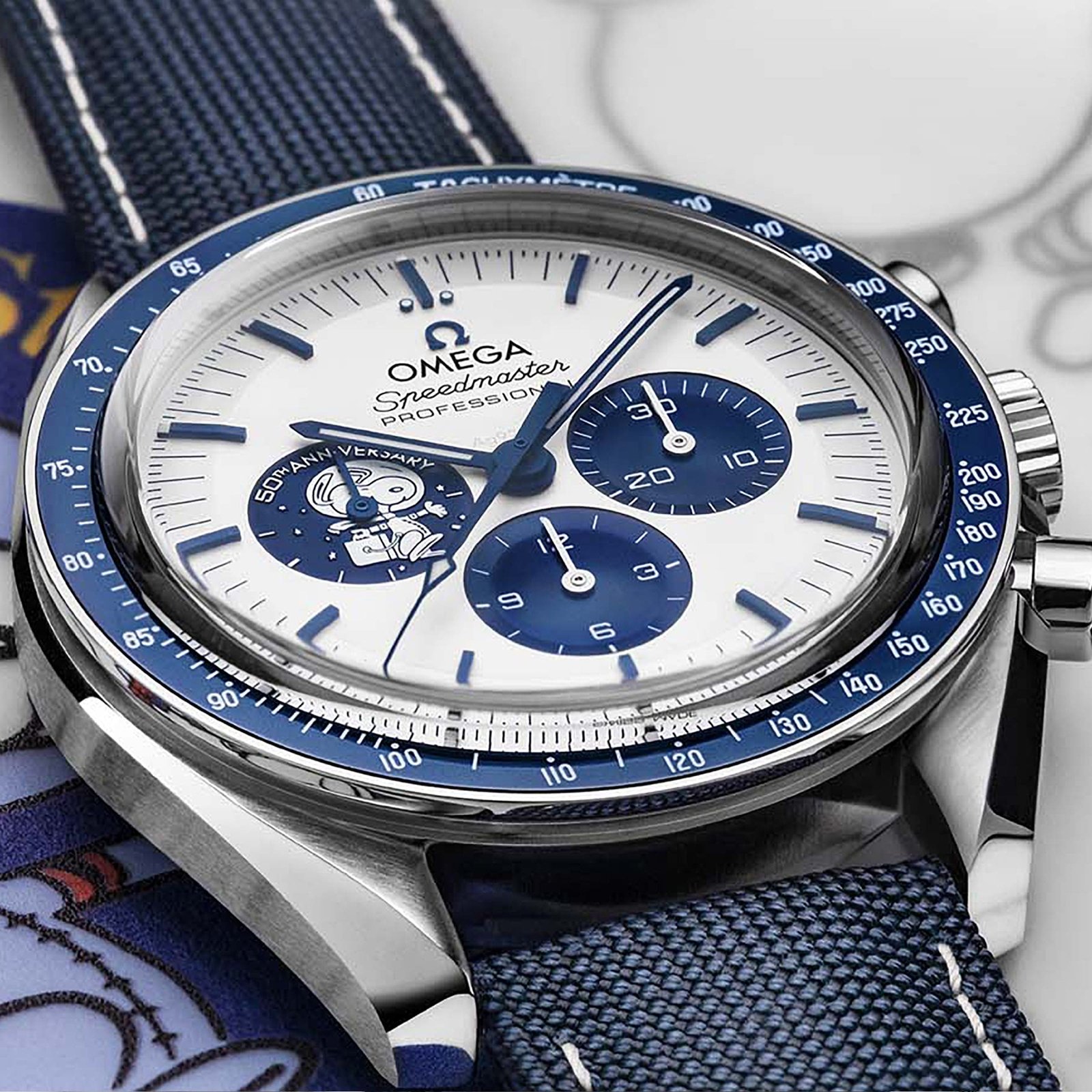 0me*ga Speedmaster ” Snoopy Award” Anniversary Series