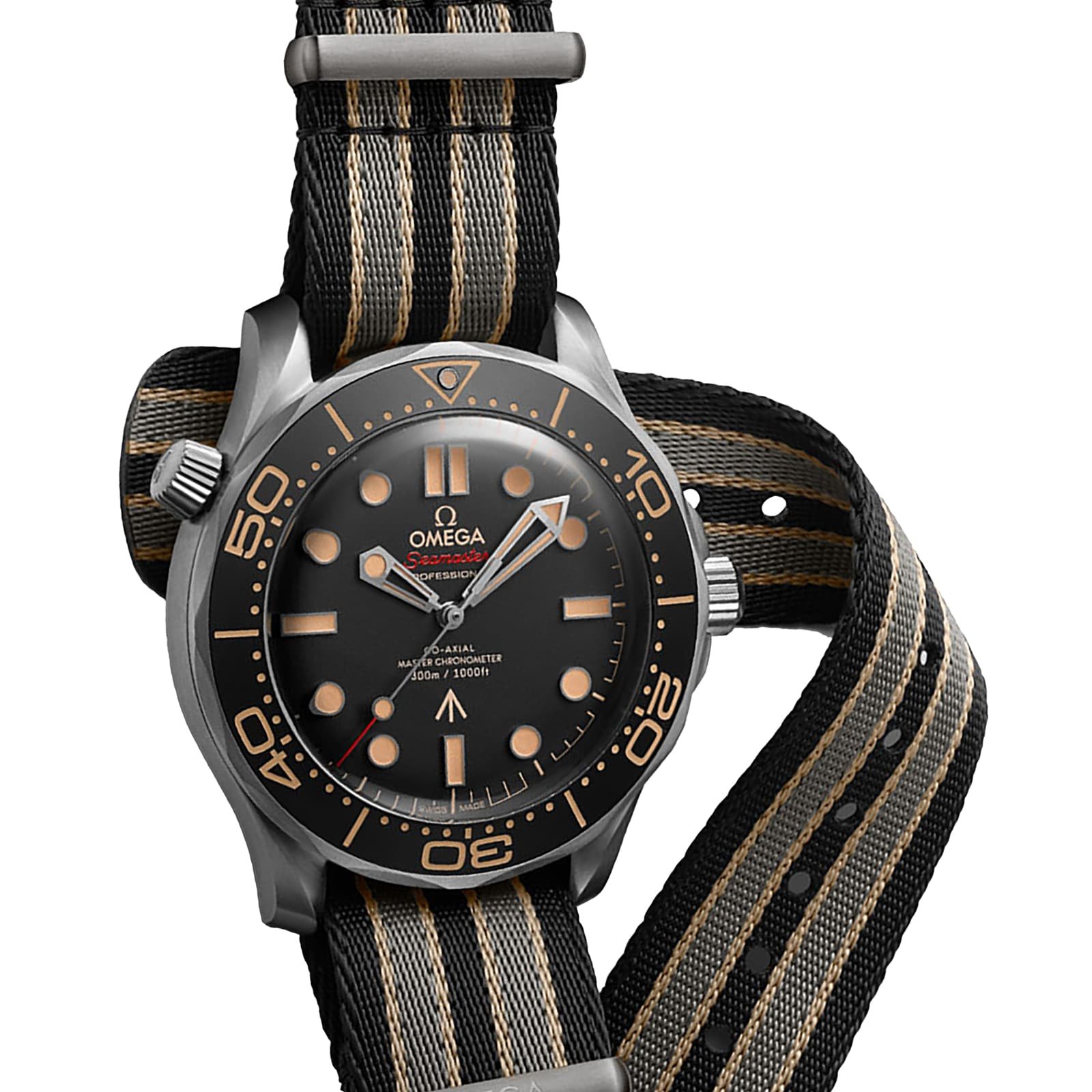 0me*ga Seamaster Diver 300M James Bond 007 Edition