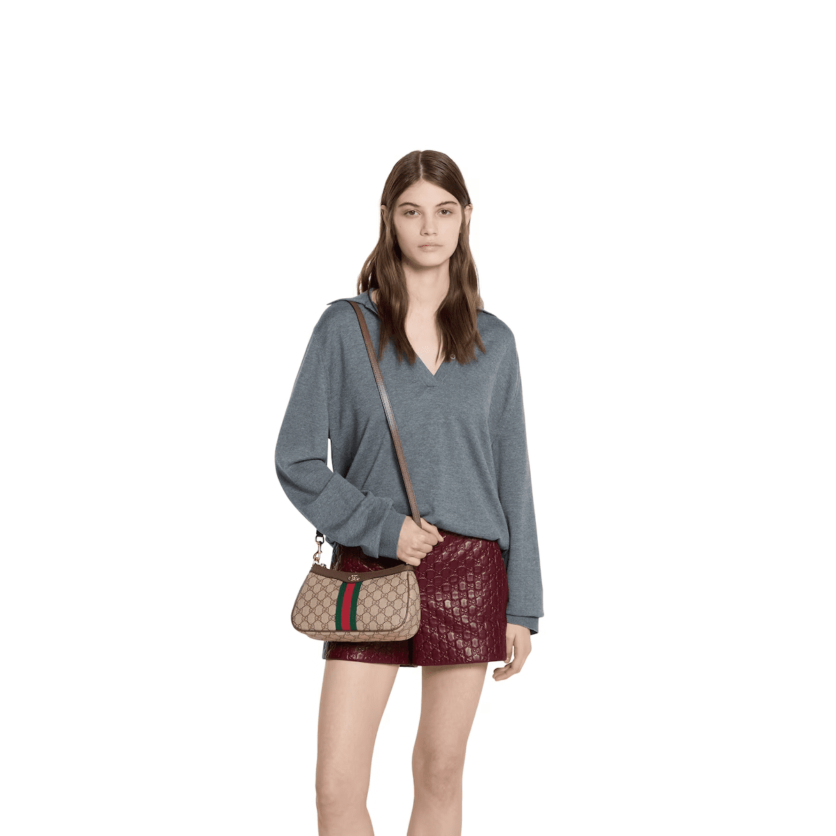 Gvc*1 Ophidia small shoulder bag