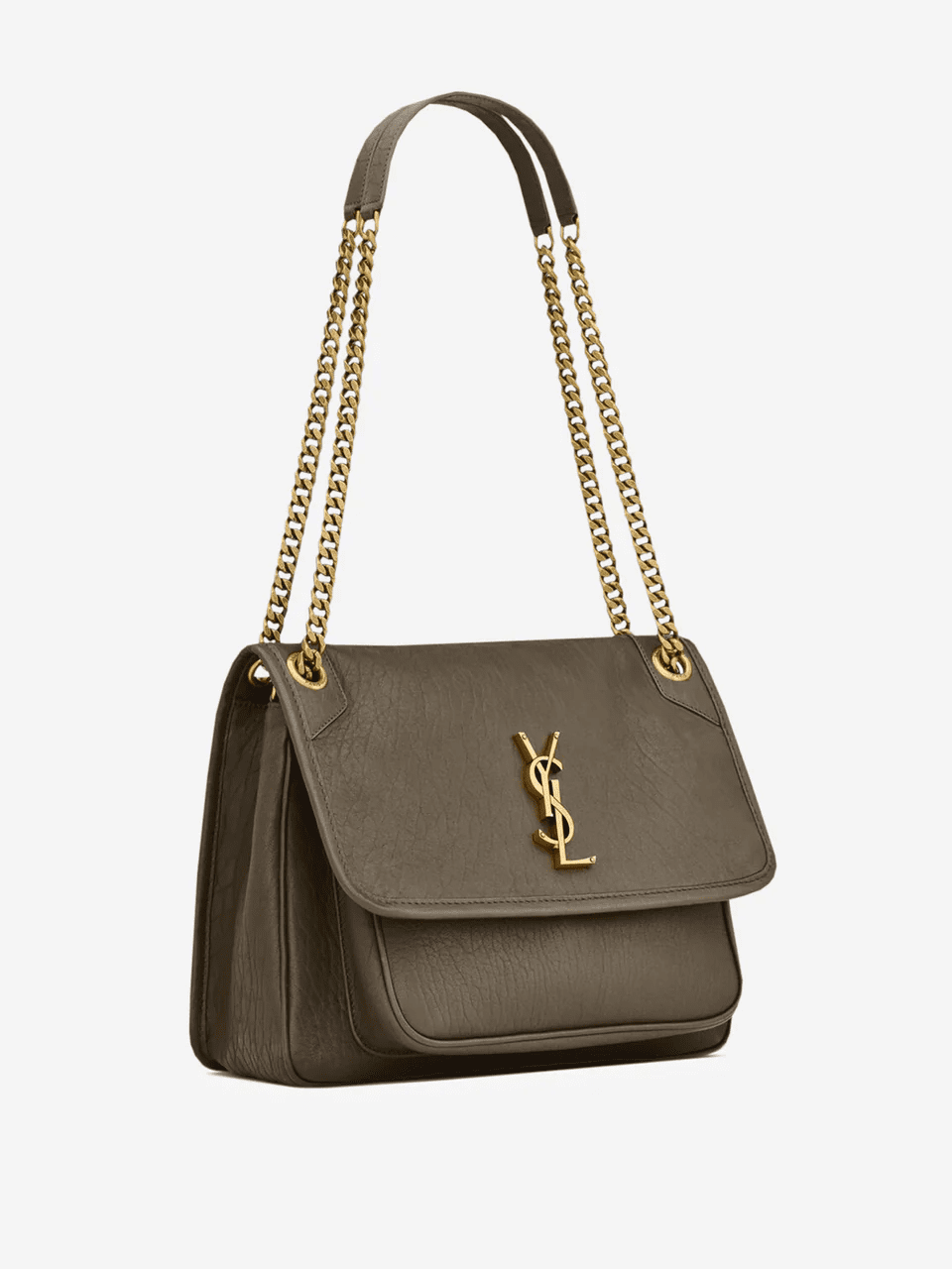 Sa1nt Lau*nt NIKI MEDIUM IN GRAINED LAMBSKIN