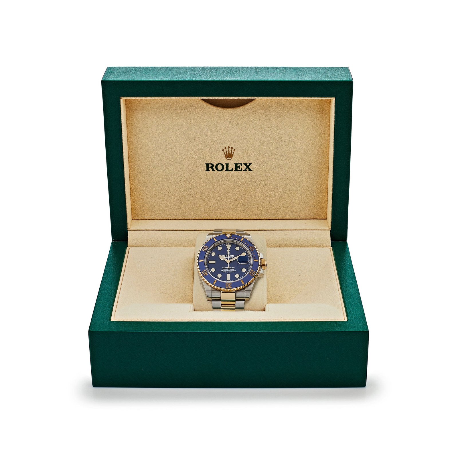 R01ex Submariner Date 126613LB Stainless Steel Yellow Gold Blue Dial (2022)