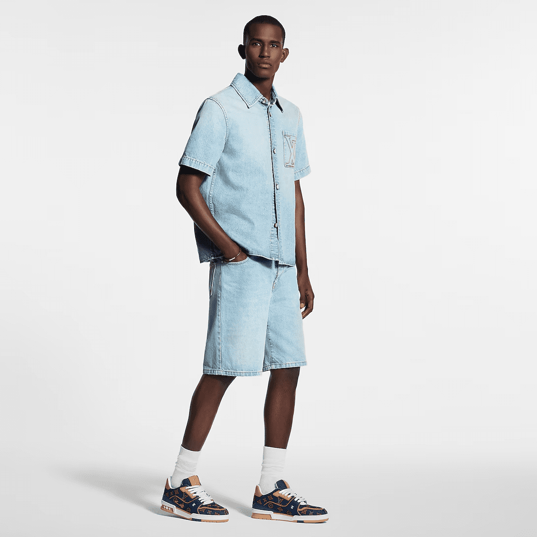 L0vis Vvtt0n 1AJ360 LV Trainer Sneaker