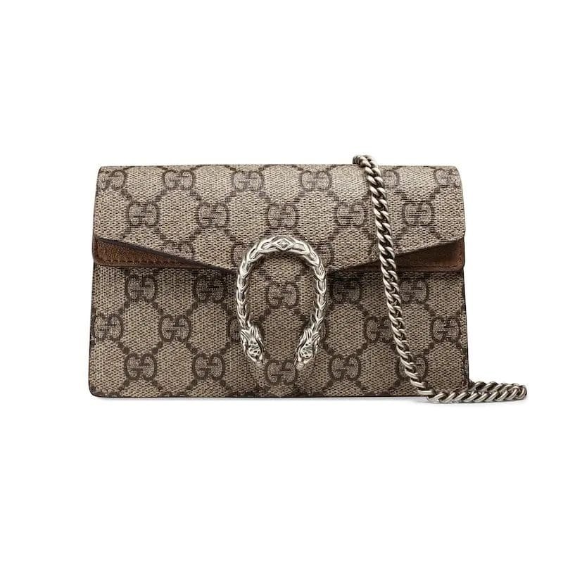 Gvc*1 DIONYSUS SERIES GG Svp*me CANVAS S*pER MINI HANDBAG