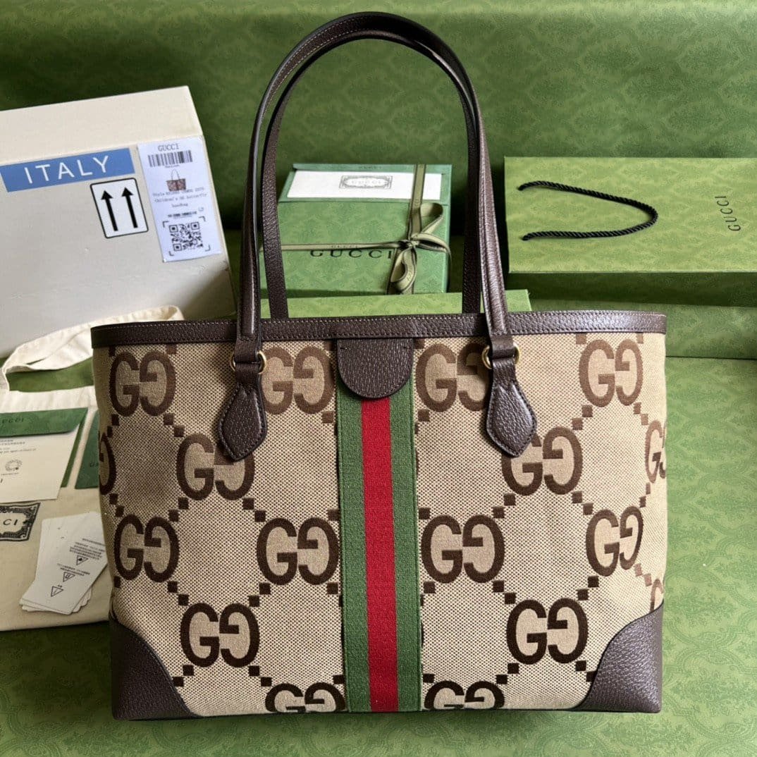 Gvc*1 Ophidia Jumbo GG Medium Tote