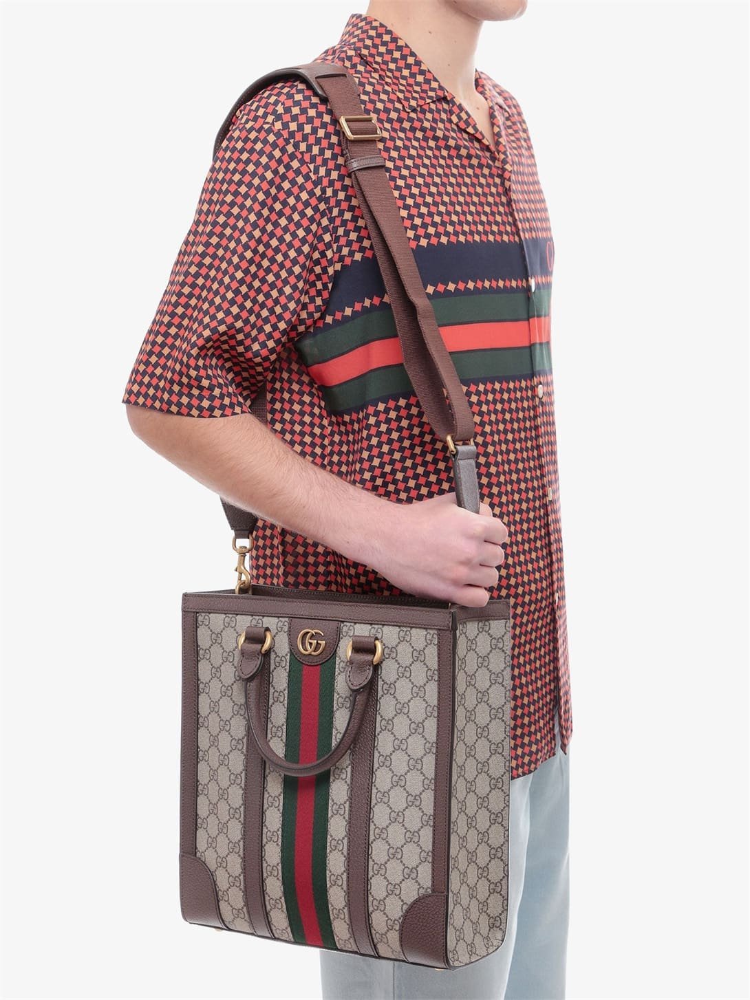 Gvc*1 Ophidia medium tote bag