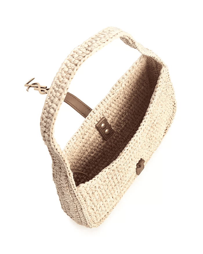 Sa1nt Lau*nt Le 5 À 7 Mini Hobo in Raffia