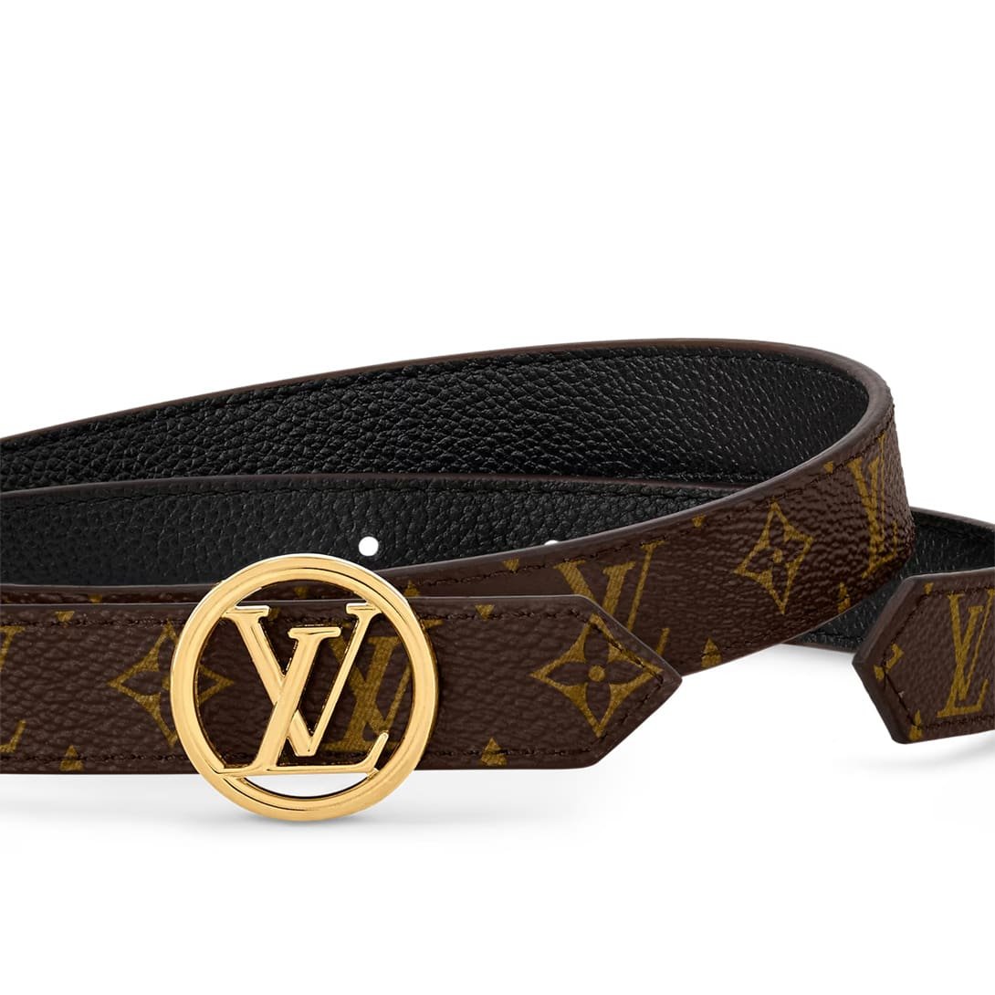 L0vis Vvtt0n M0567V LV Circle 20mm Reversible Belt