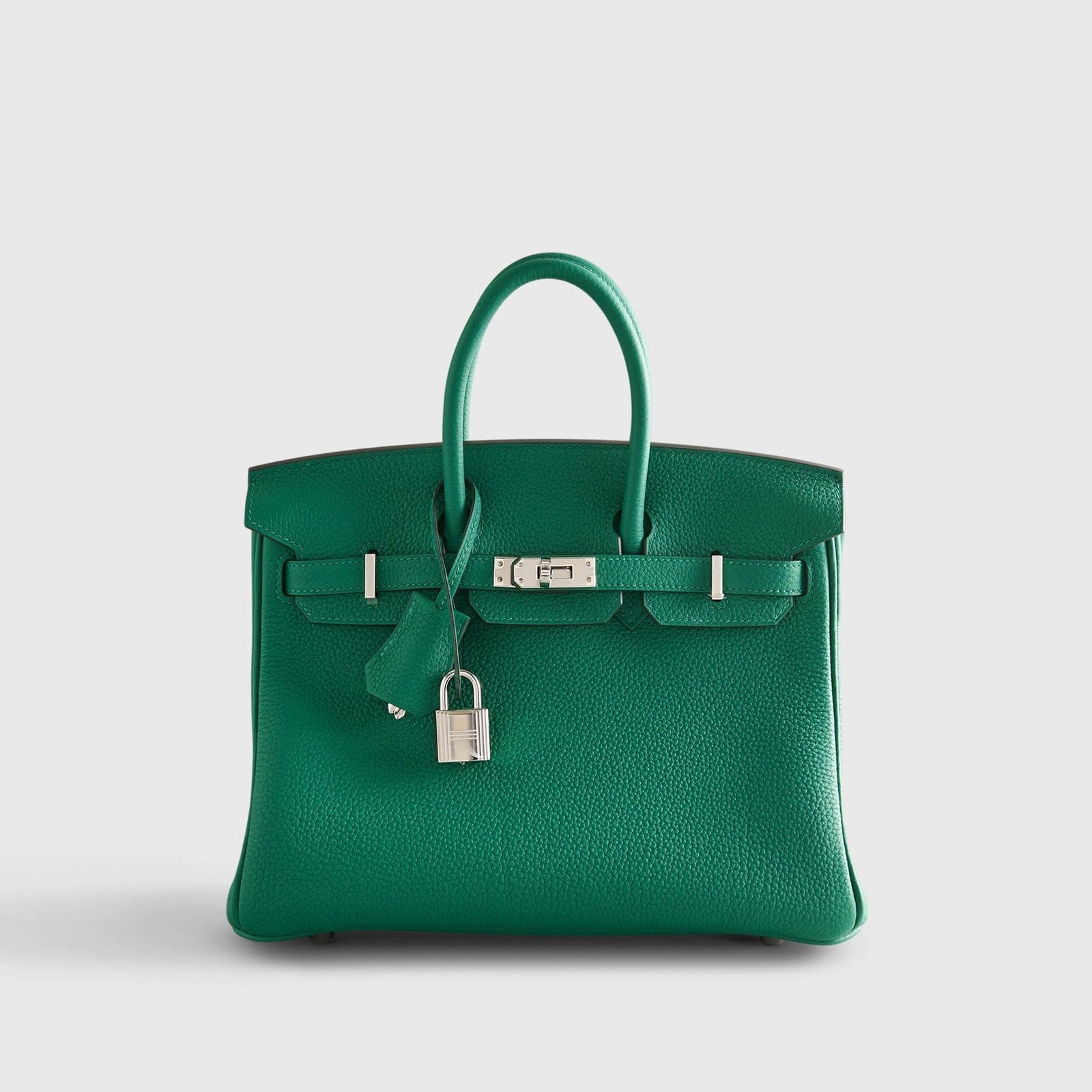 H**me5 Birkin 25 Togo Vert Vertigo Palladium Hardware