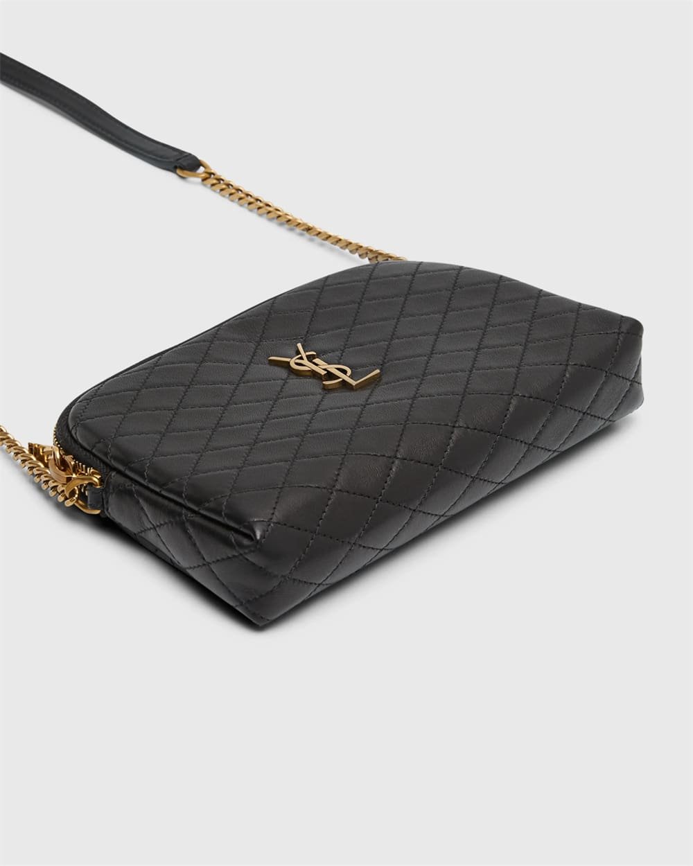 Sa1nt Lau*nt Gaby Mini Y51 Crossbody Bag in Quilted Leather