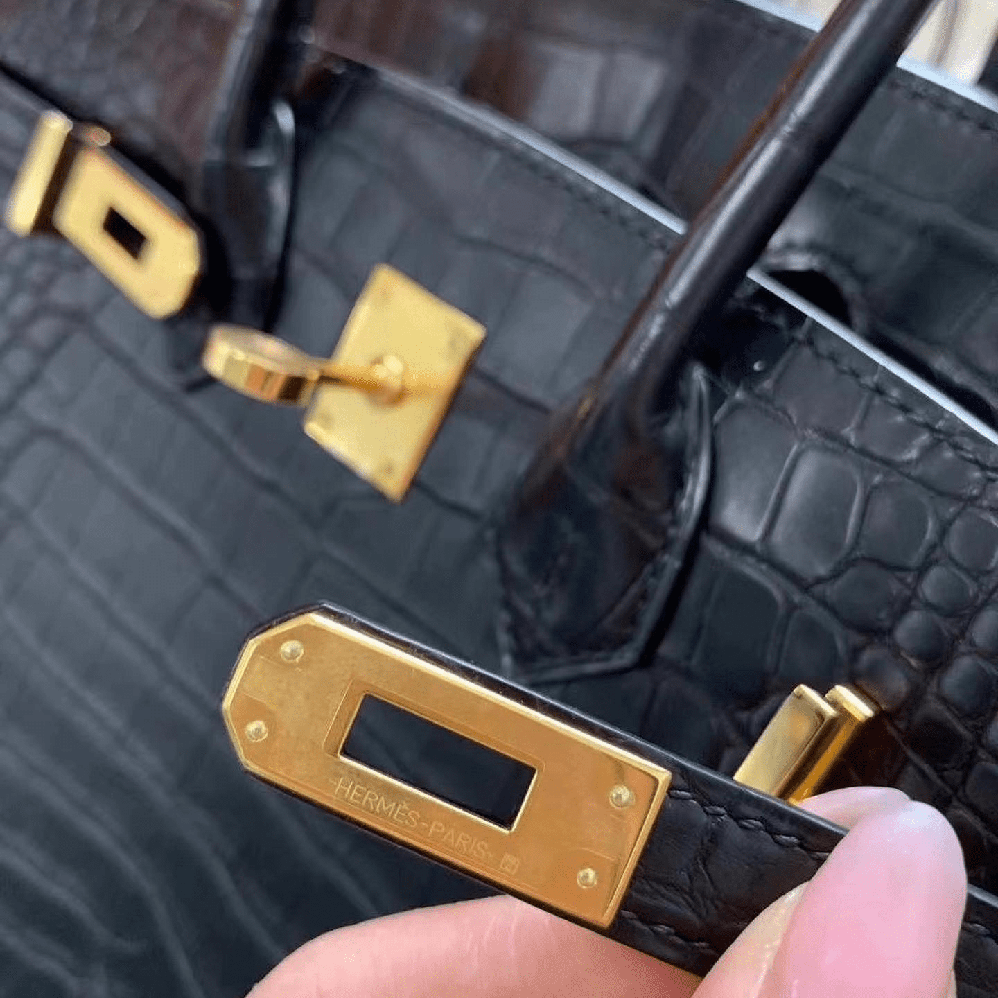 H**me5 Birkin 30 Black