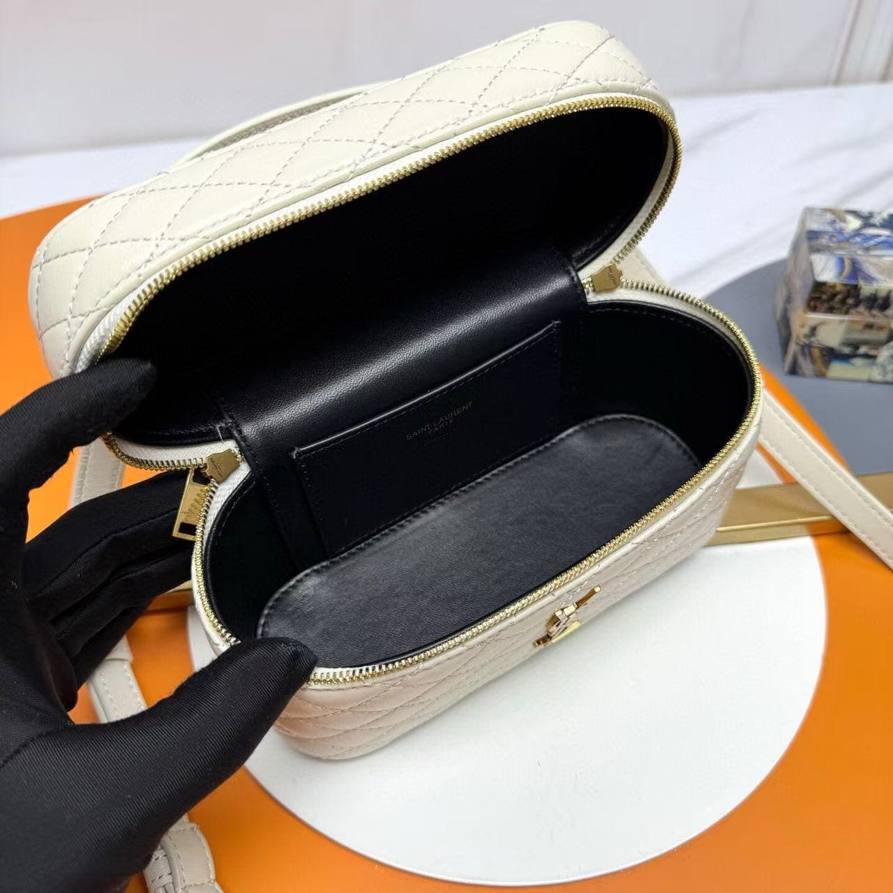 Sa1nt Lau*nt GABY vanity bag in lambskin