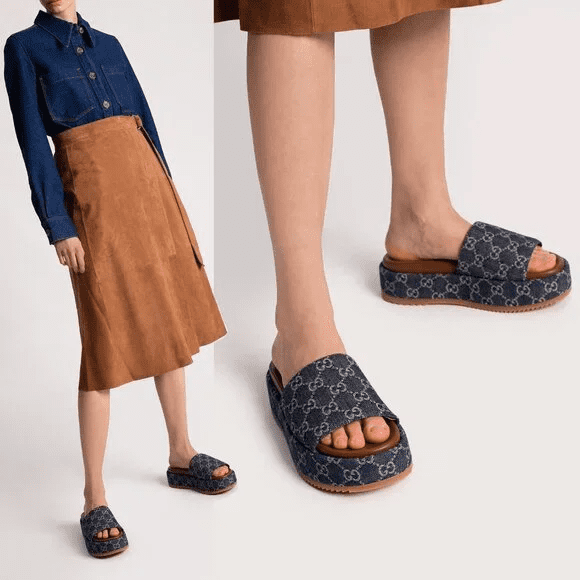 Gvc*1 Women’s platform slide sandal