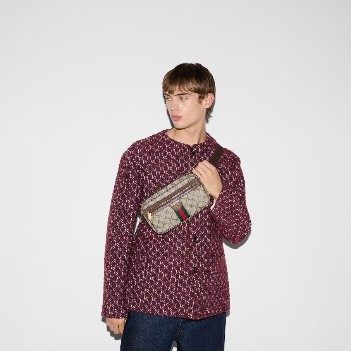 Gvc*1 Ophidia GG belt bag