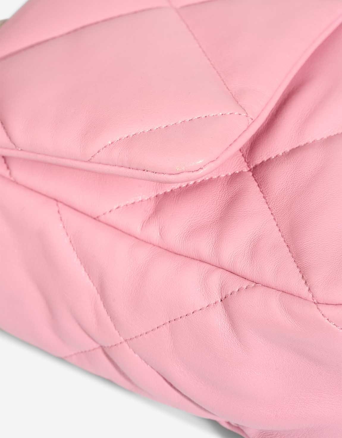 Ch**el 19 Large Flap Bag Lamb Pink