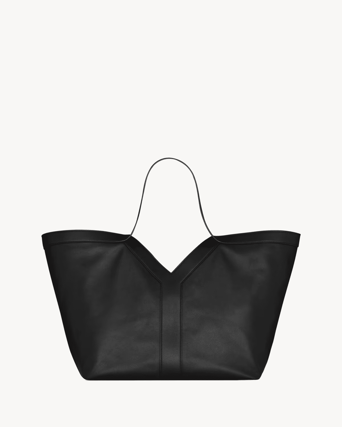Sa1nt Lau*nt Y TOTE IN LEATHER