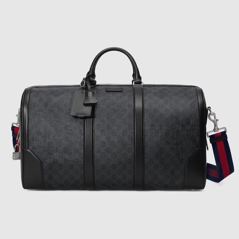 Gvc*1 BLACK CARRY-ON DUFFLE
