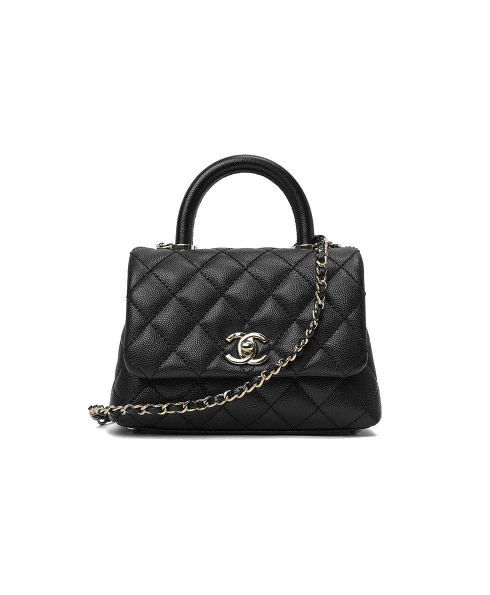 Ch**el Coco handle flap shoulder bag Mini