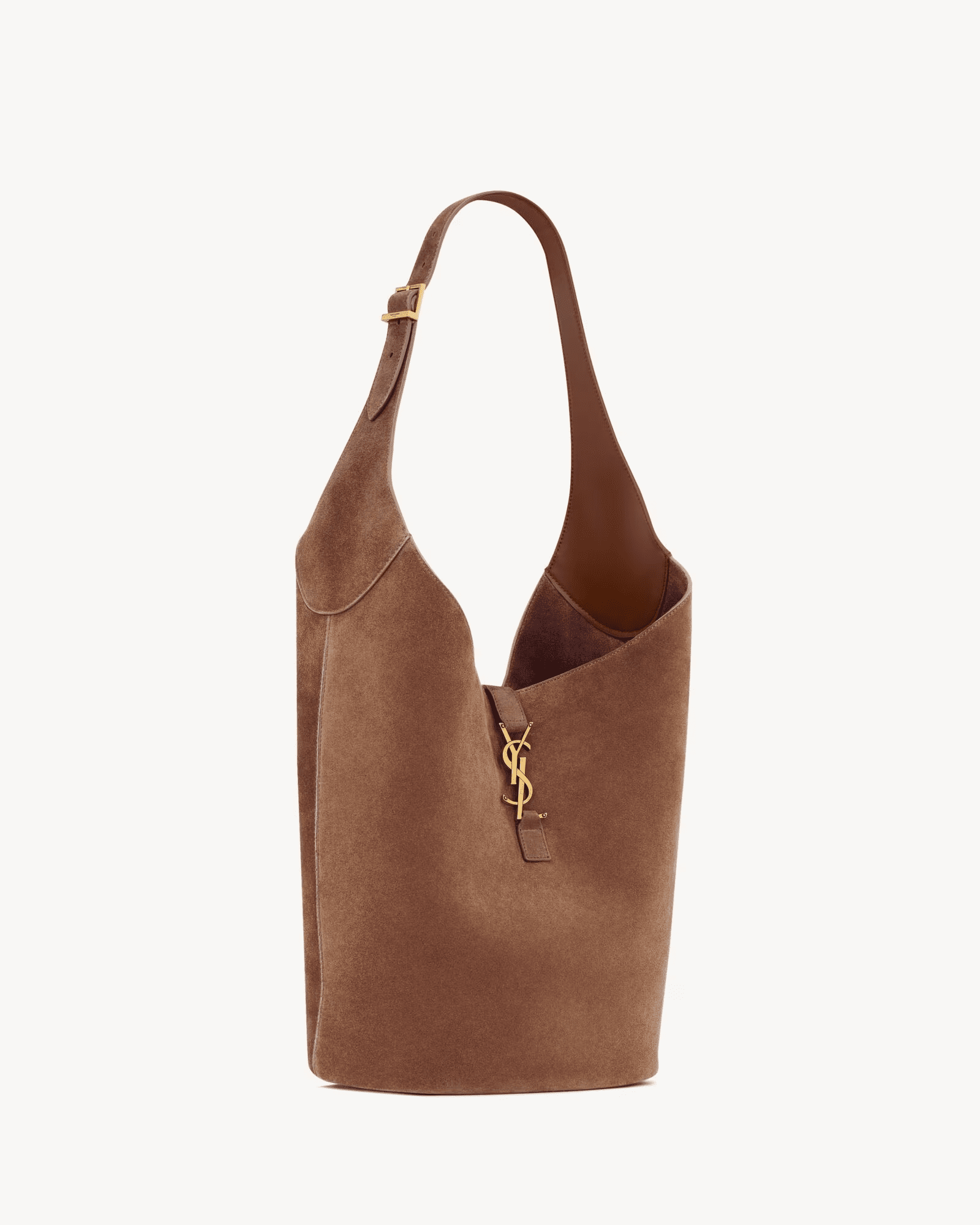 Sa1nt Lau*nt LE 5 À 7 hobo in suede