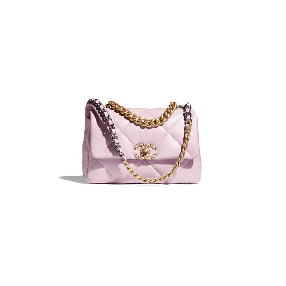Ch**el 19 HANDBAG AS1160 PINK