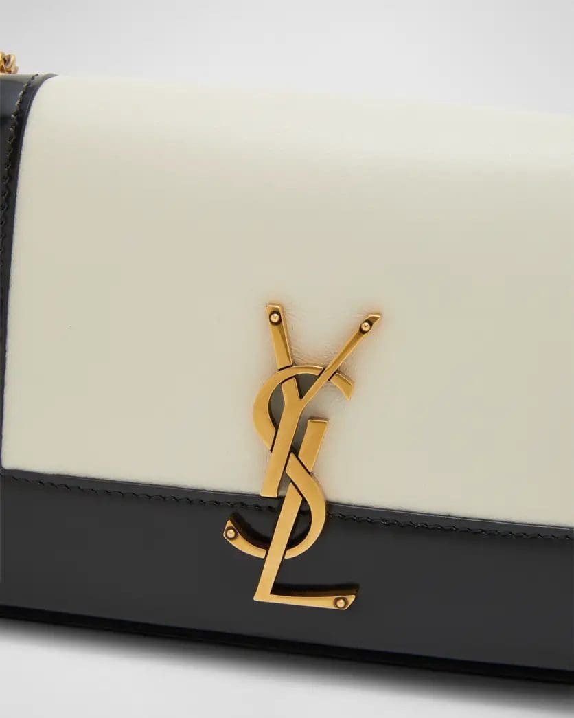 Sa1nt Lau*nt Kate Small Y51 Crossbody Bag in Smooth Leather