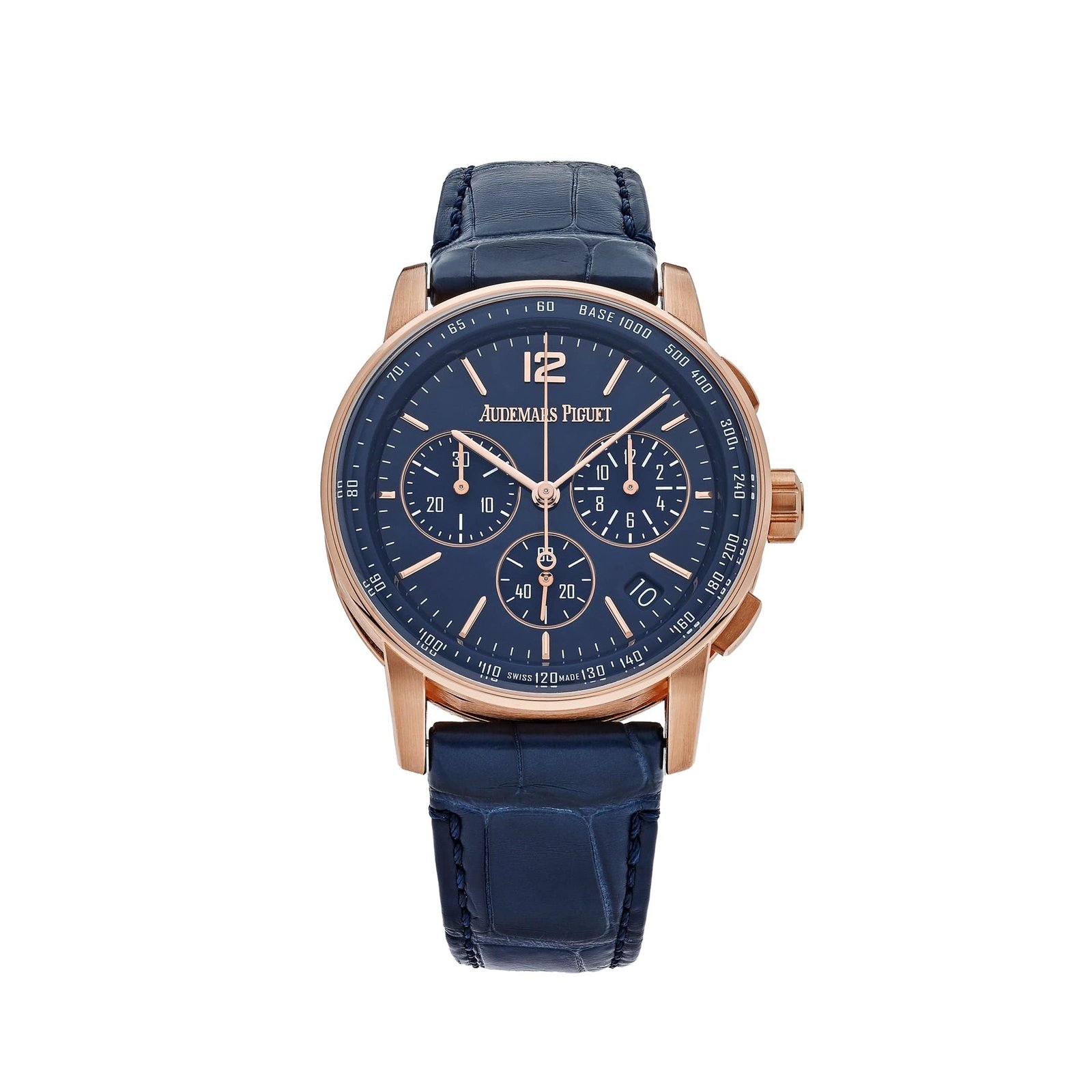 Audemars P1g*et Selfwinding Chronograph Code 11.59 26393OR.OO.A321CR.01 Lacquered Blue Dial