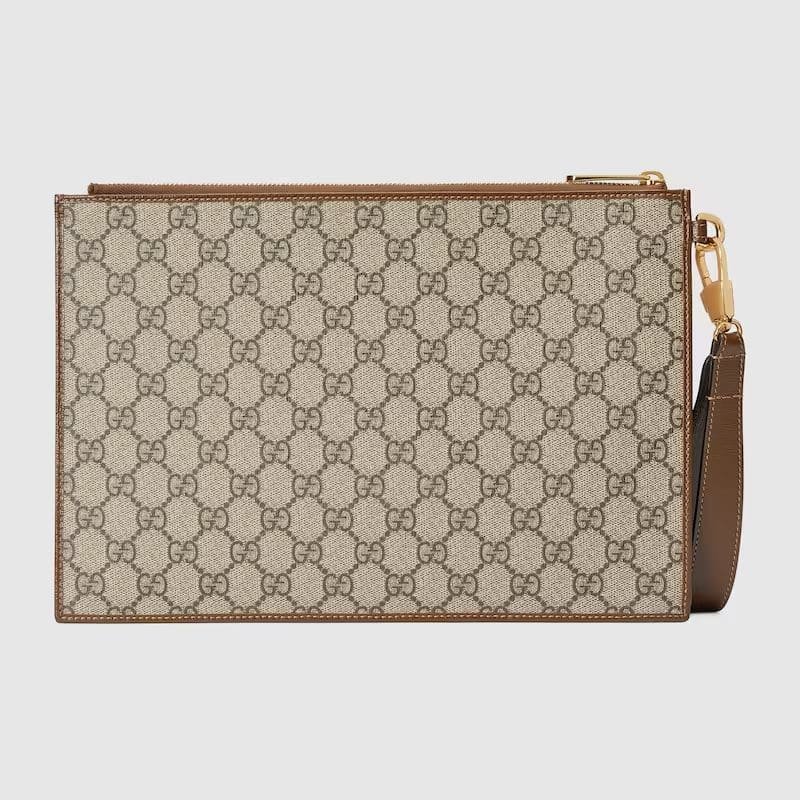Gvc*1 POUCH WITH INTERLOCKING G