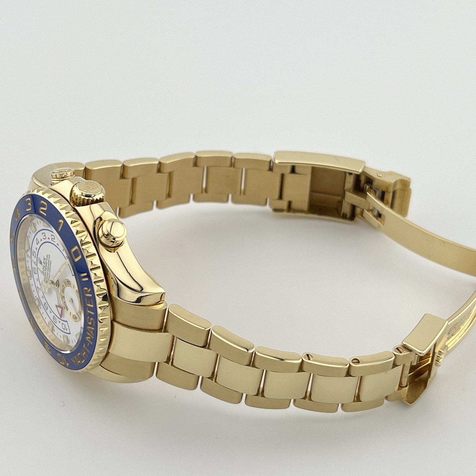 R01ex Yacht-Master II 116688 Yellow Gold White Dial (2017)