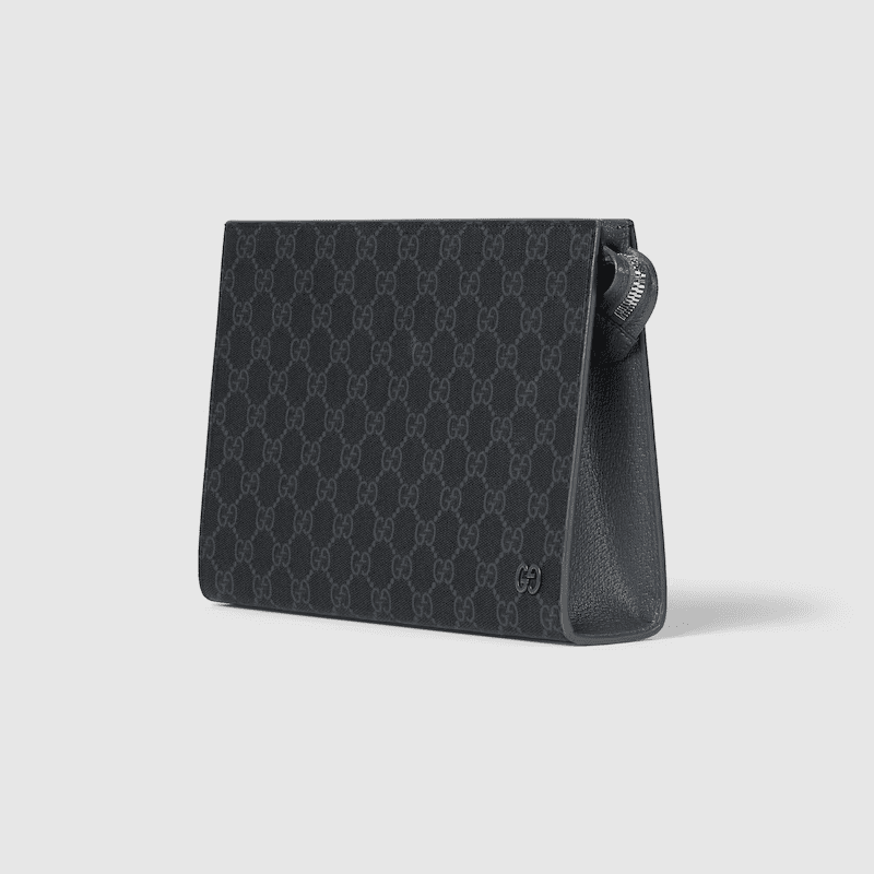 Gvc*1 pouch with grey trim