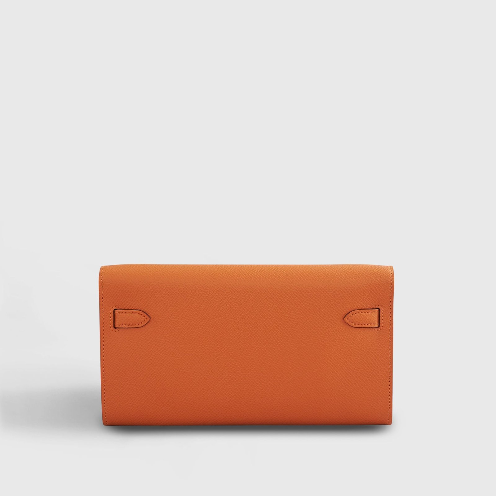 H**me5 Kelly To Go Epsom Orange Palladium Hardware