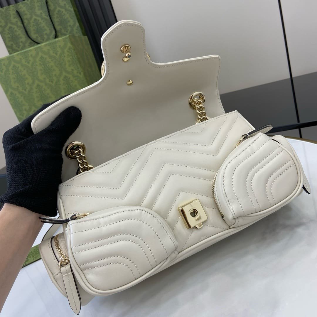 Gvc*1 Marmont small multi-pocket bag
