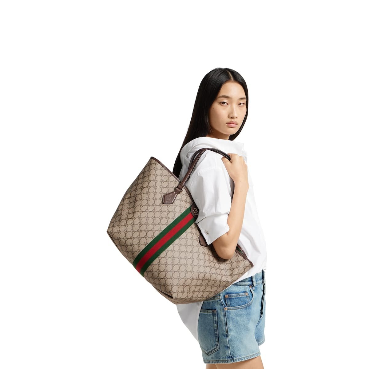 Gvc*1 Ophidia large tote bag
