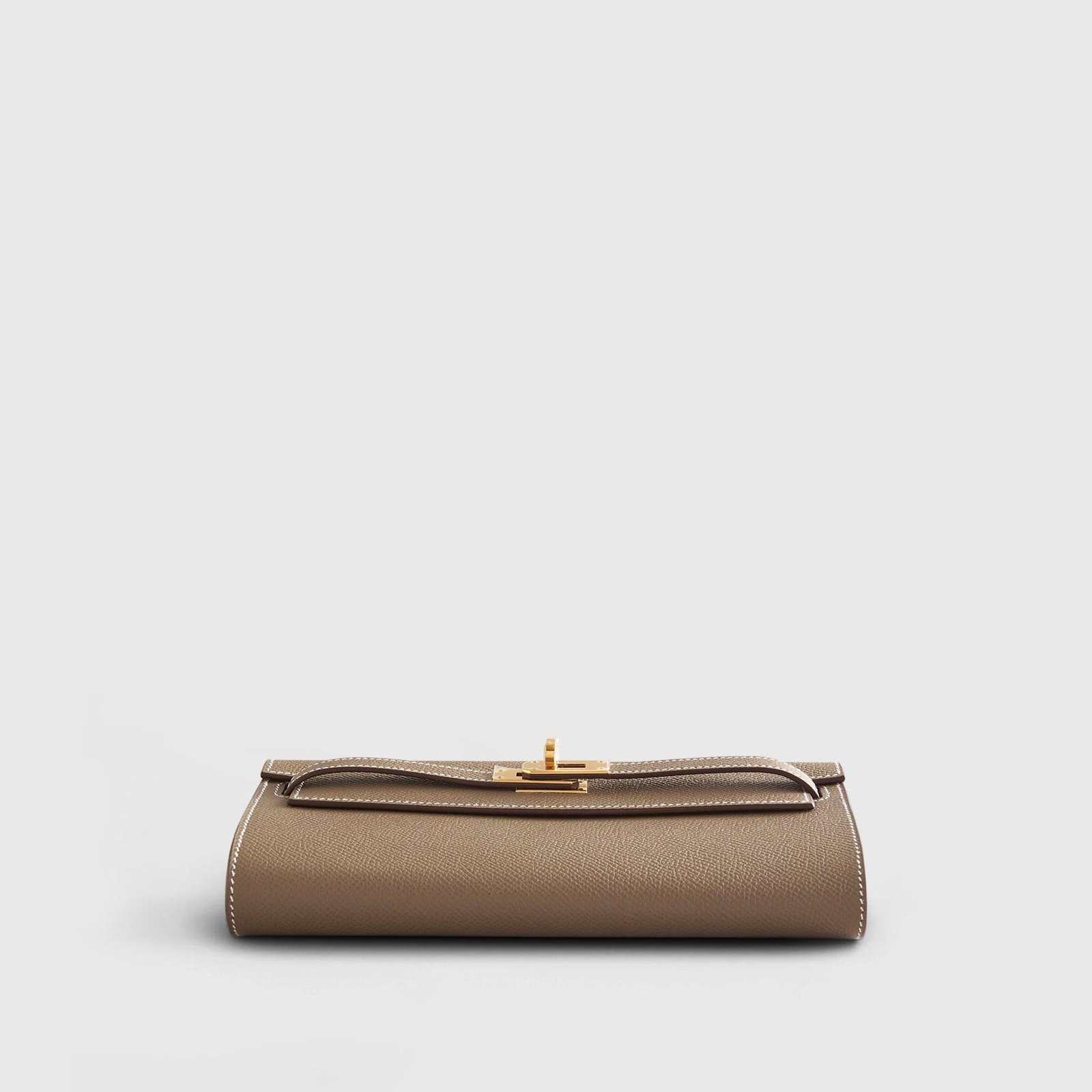 H**me5 Kelly To Go Epsom Etoupe Sellier Gold Hardware