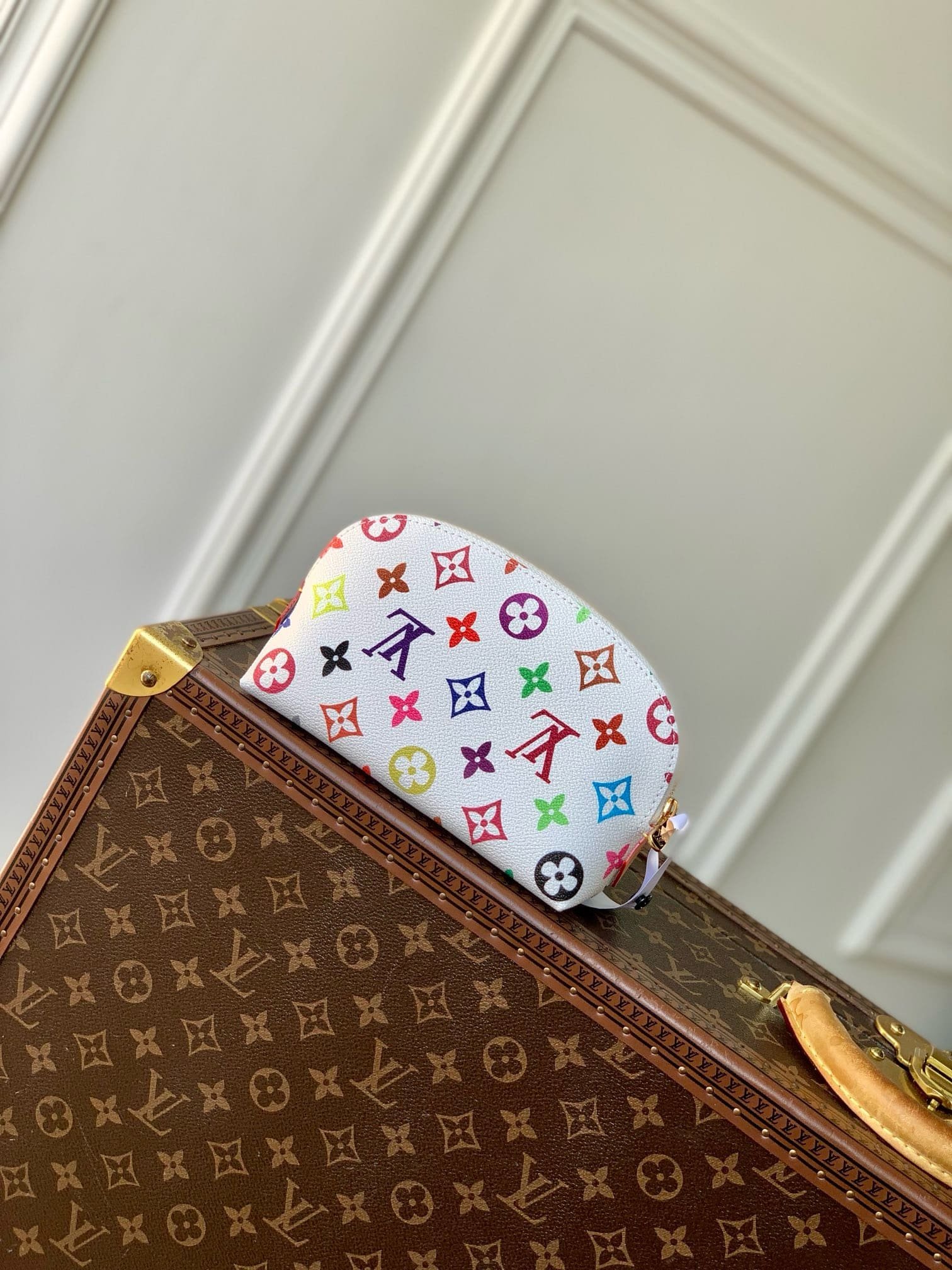 L0vis Vvtt0n M13744 LV x TM Cosmetic Pouch PM