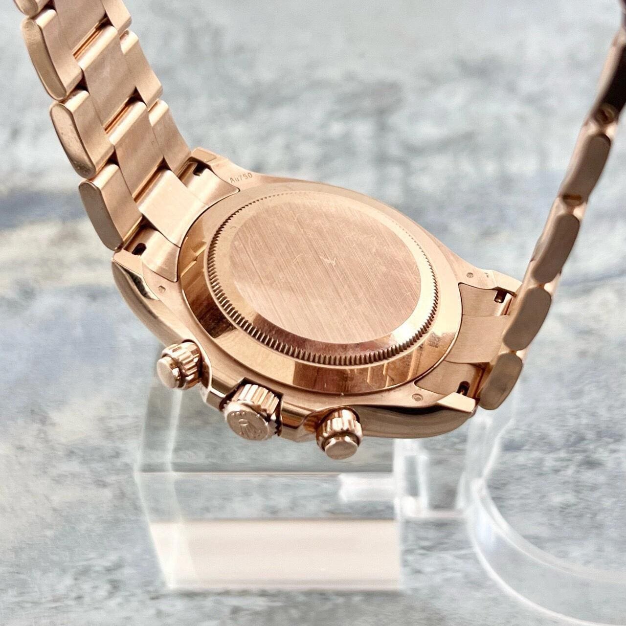R01ex Daytona 116505 Rose Gold Meteorite Dial